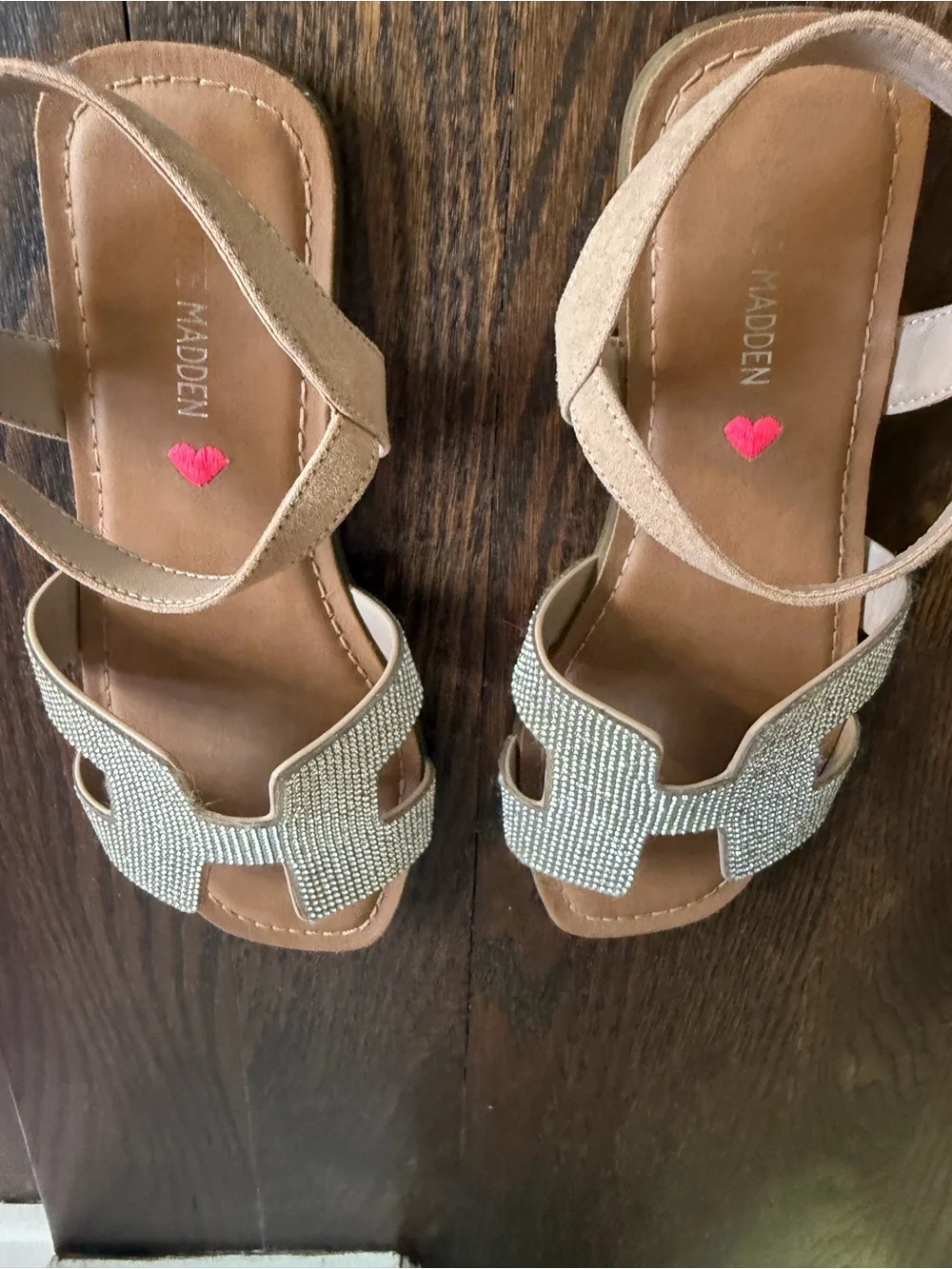 Steve Madden Girls Sandals size 4